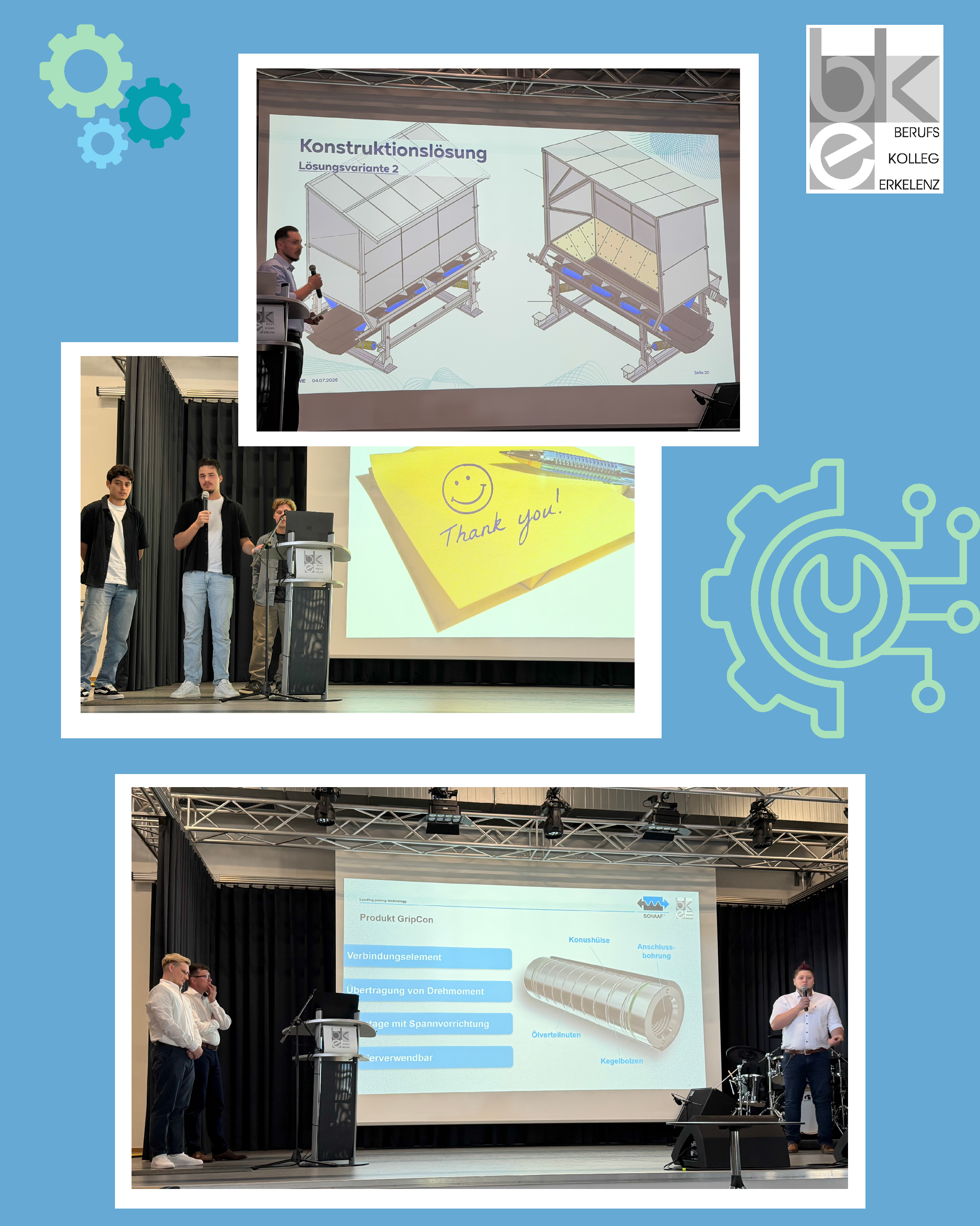 Projektpräsentation und Abschlussfeier der…